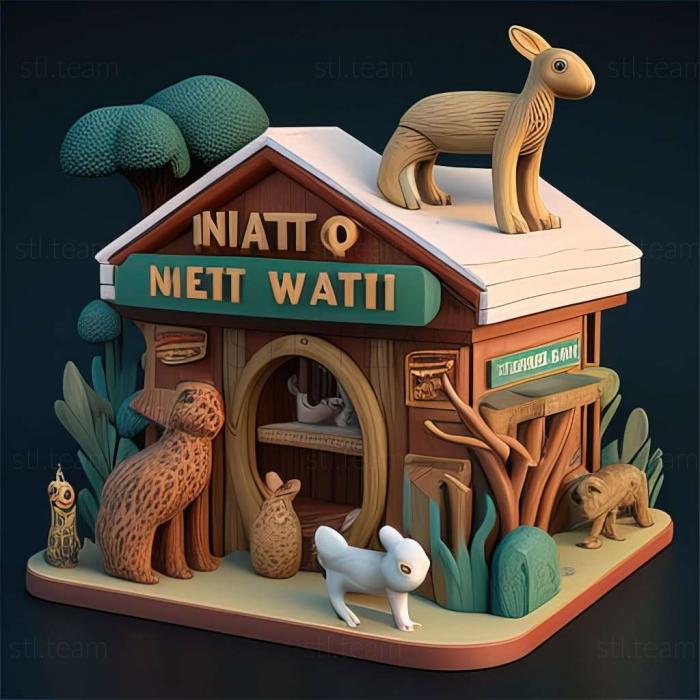 3D модель Игра Pet Vet 3D Больница для диких животных (STL)